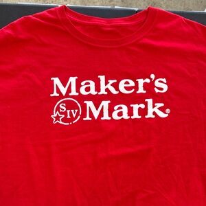 Maker's Mark Red T-Shirt